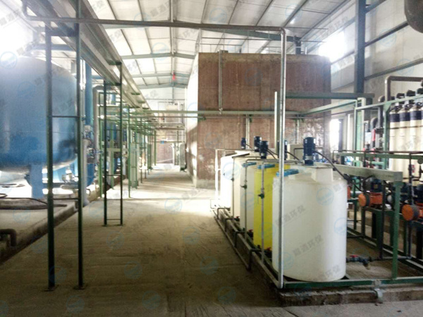 Washing and waste water treatment and reuse