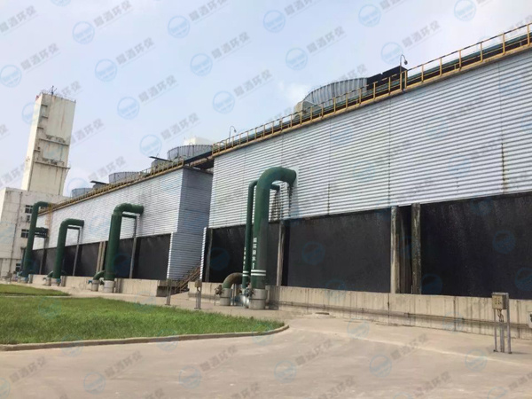 Steel structure cooling tower